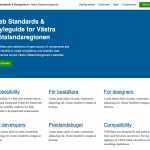 Startpunkten för VGRs stilguide