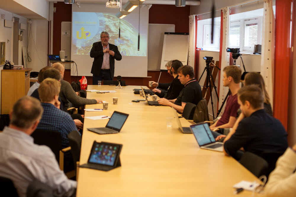 Thor Pettersen föreläser om blockchain hos Västra Götalandsregionen