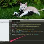 Artificiell Intelligens ser katt liggandes i gräsmatta